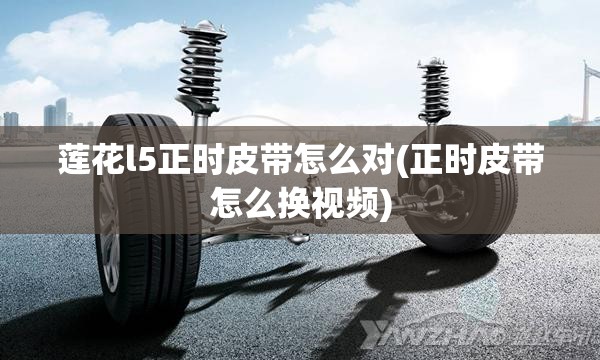 莲花l5正时皮带怎么对(正时皮带怎么换视频)