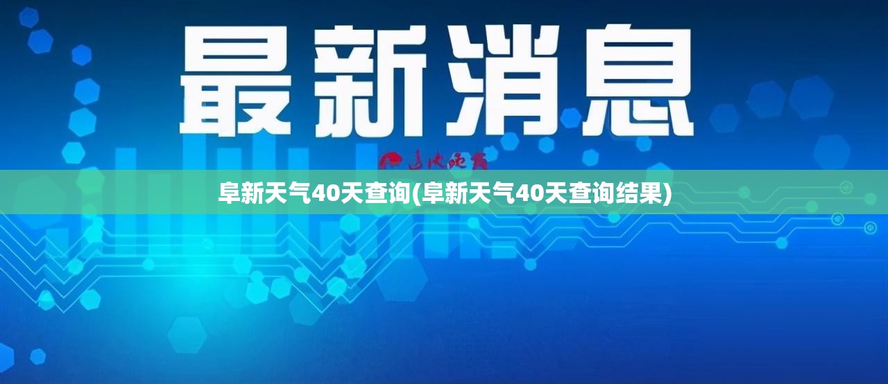 阜新天气40天查询(阜新天气40天查询结果)