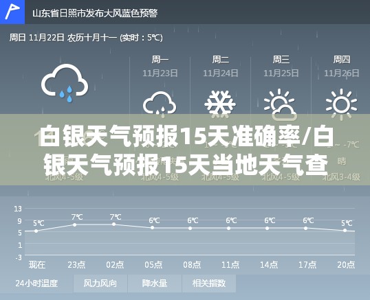 白银天气预报15天准确率/白银天气预报15天当地天气查询表