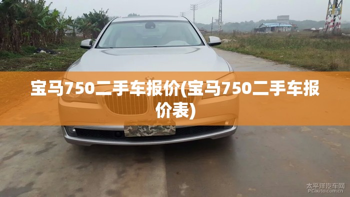 宝马750二手车报价(宝马750二手车报价表) 宝马750二手车报价(宝马750二手车报价表)