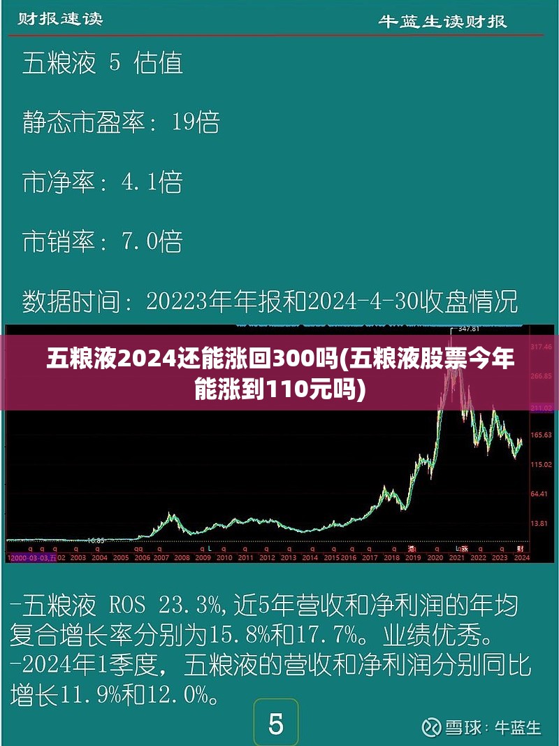 五粮液2024还能涨回300吗(五粮液股票今年能涨到110元吗)