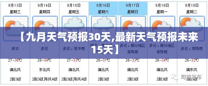 【九月天气预报30天,最新天气预报未来15天】 【九月天气预报30天,最新天气预报未来15天】