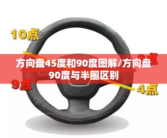方向盘45度和90度图解/方向盘90度与半圈区别
