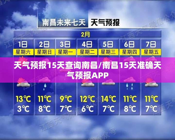天气预报15天查询南昌/南昌15天准确天气预报APP 天气预报15天查询南昌/南昌15天准确天气预报APP