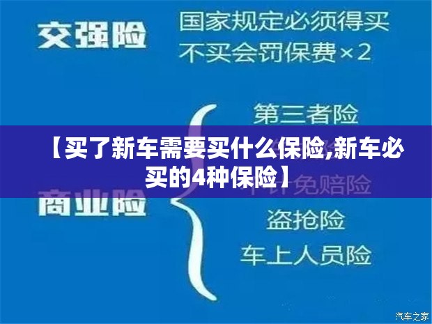 【买了新车需要买什么保险,新车必买的4种保险】