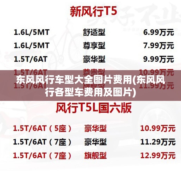 东风风行车型大全图片费用(东风风行各型车费用及图片)