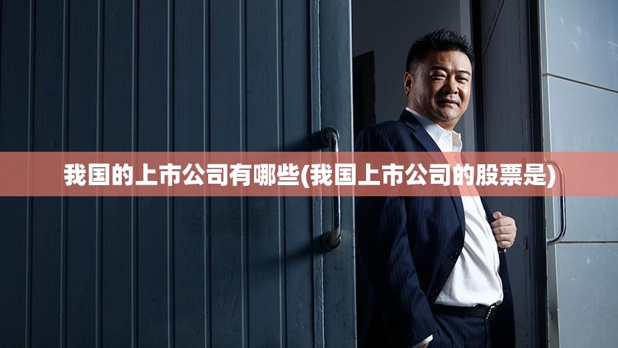 我国的上市公司有哪些(我国上市公司的股票是)