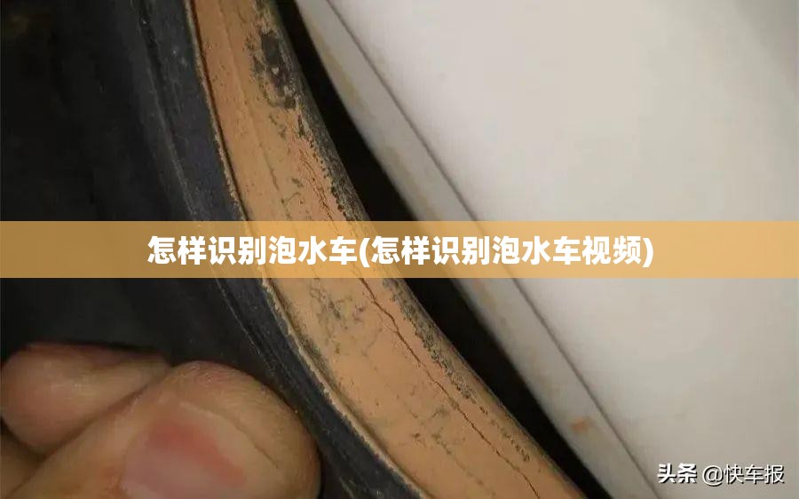 怎样识别泡水车(怎样识别泡水车视频)