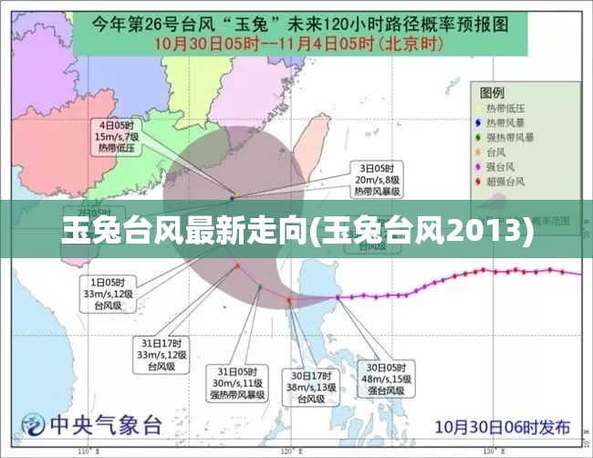 玉兔台风最新走向(玉兔台风2013)