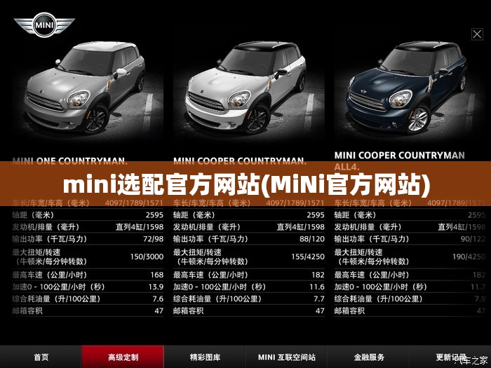 mini选配官方网站(MiNi官方网站)