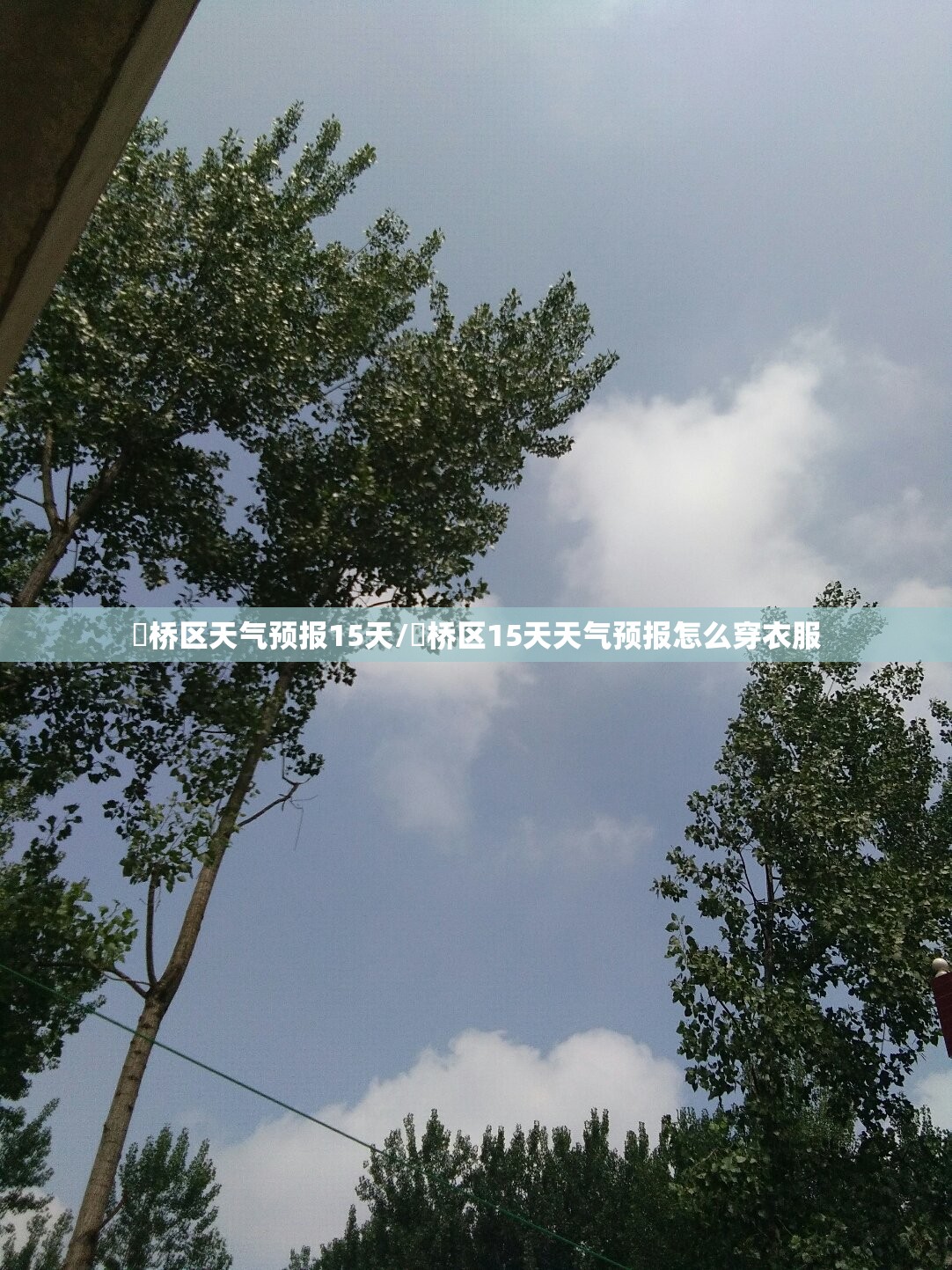 埇桥区天气预报15天/埇桥区15天天气预报怎么穿衣服