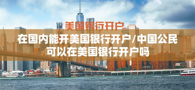 在国内能开美国银行开户/中国公民可以在美国银行开户吗 在国内能开美国银行开户/中国公民可以在美国银行开户吗
