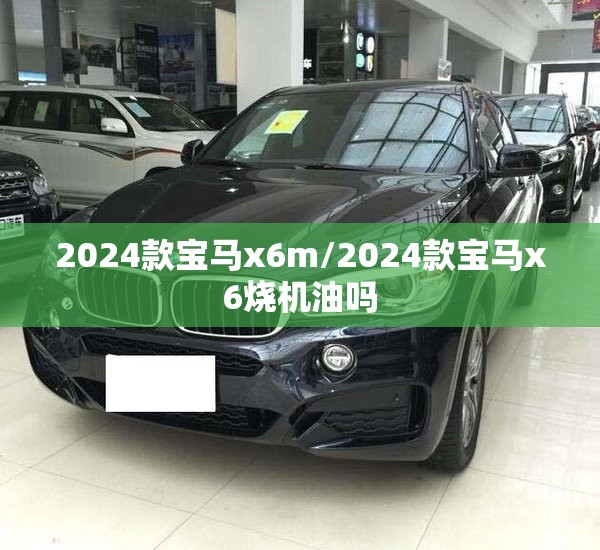 2024款宝马x6m/2024款宝马x6烧机油吗